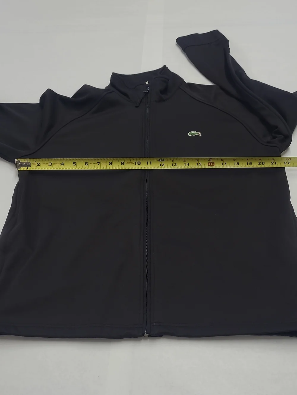 Lacoste Sport Men's Black Full-Zip Jacket Size 6 (XL)